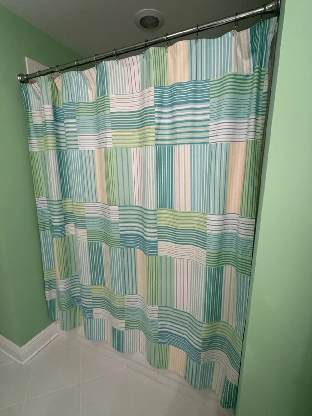 Martha Stewart Stripe Shower Curtain